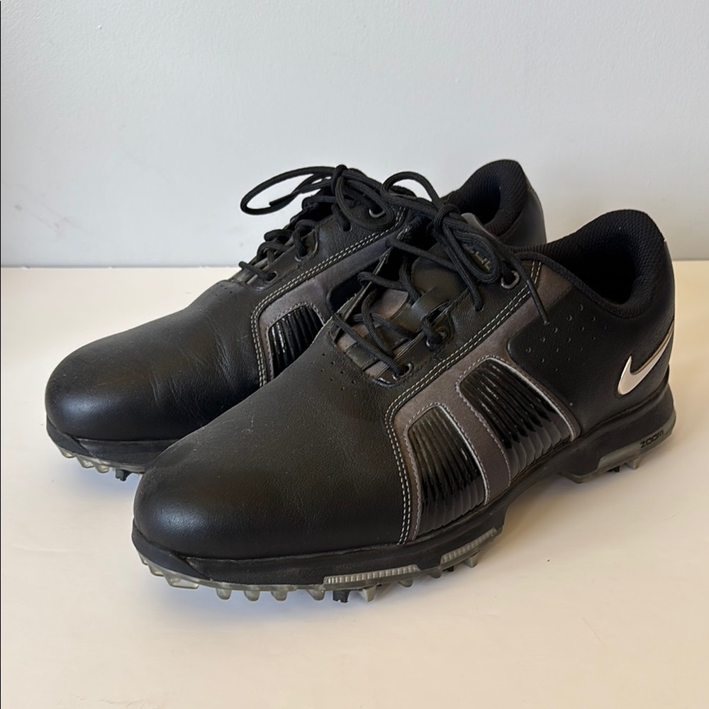 Nike Zoom Men’s Golf Shoes – Black (Size 8W)